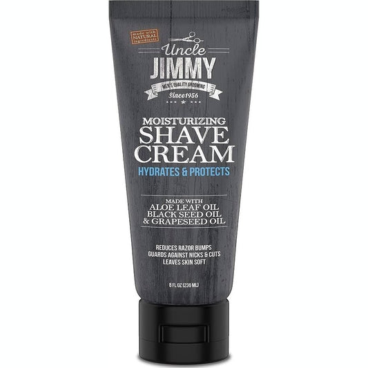 Uncle Jimmy Shave Cream 8oz CASE PACK 6