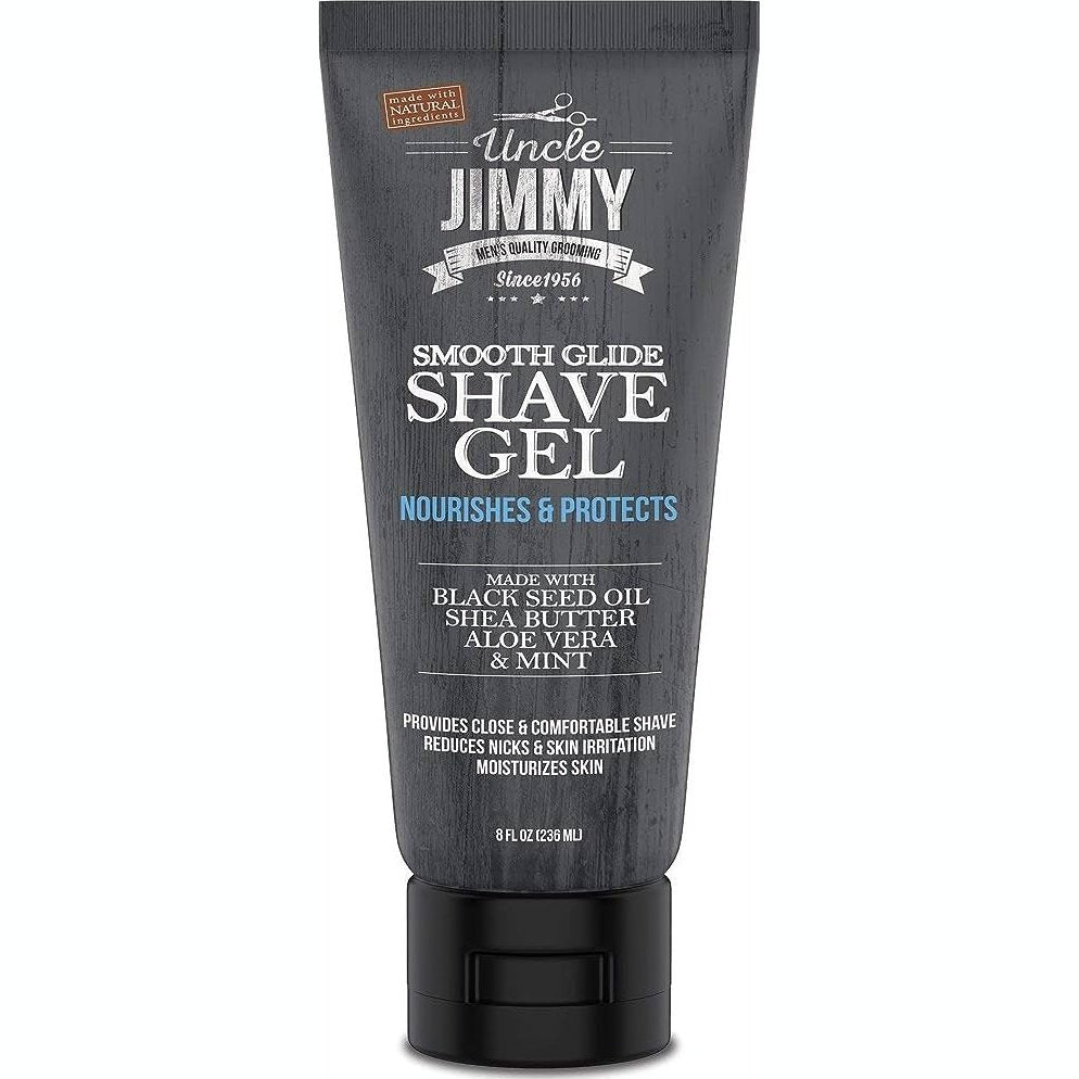 Uncle Jimmy Shave Gel 8oz CASE PACK 6