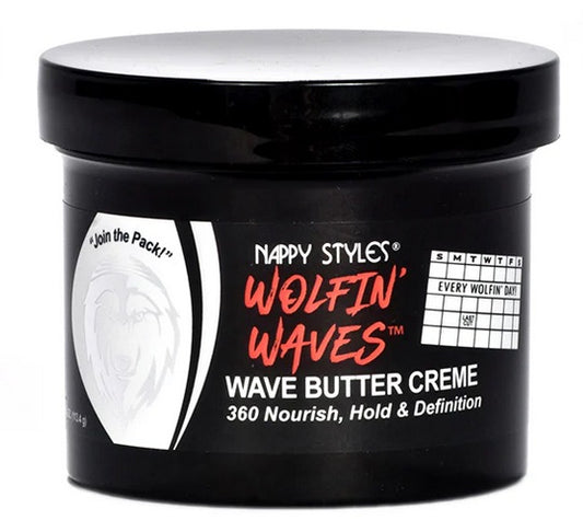 Nappy Styles  Wolfin’ Wave Butter Creme (4oz)