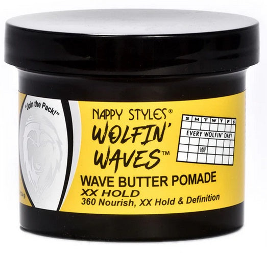 Nappy Styles  Wolfin’ Waves Butter Pomade (4oz)