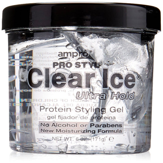 AMPRO Clear Ice Gel Ultra Hld 6oz #835 CASE PACK 24