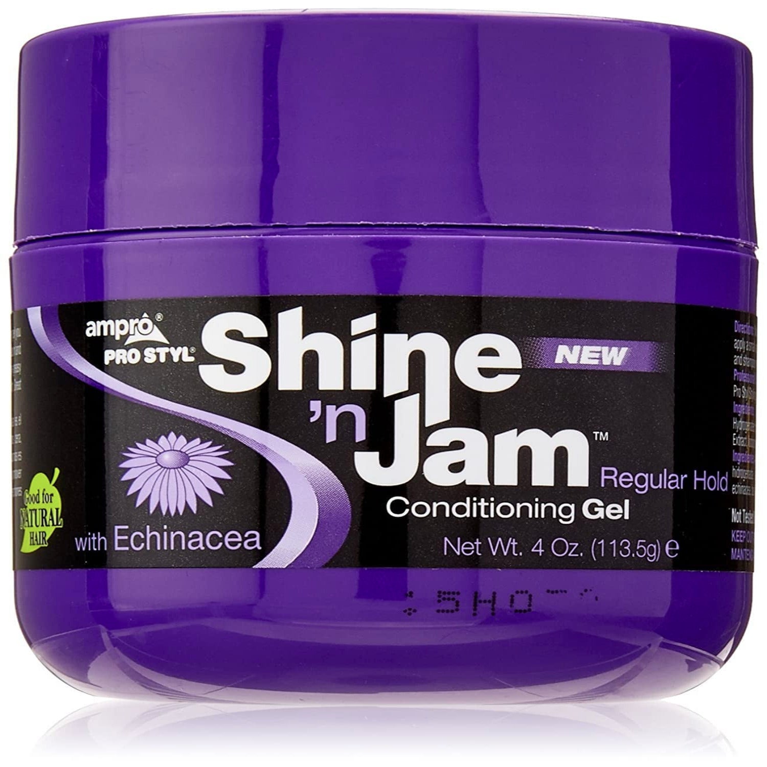 AMPRO Shine N Jam Cond Gel Reg 4oz CASE PACK 6