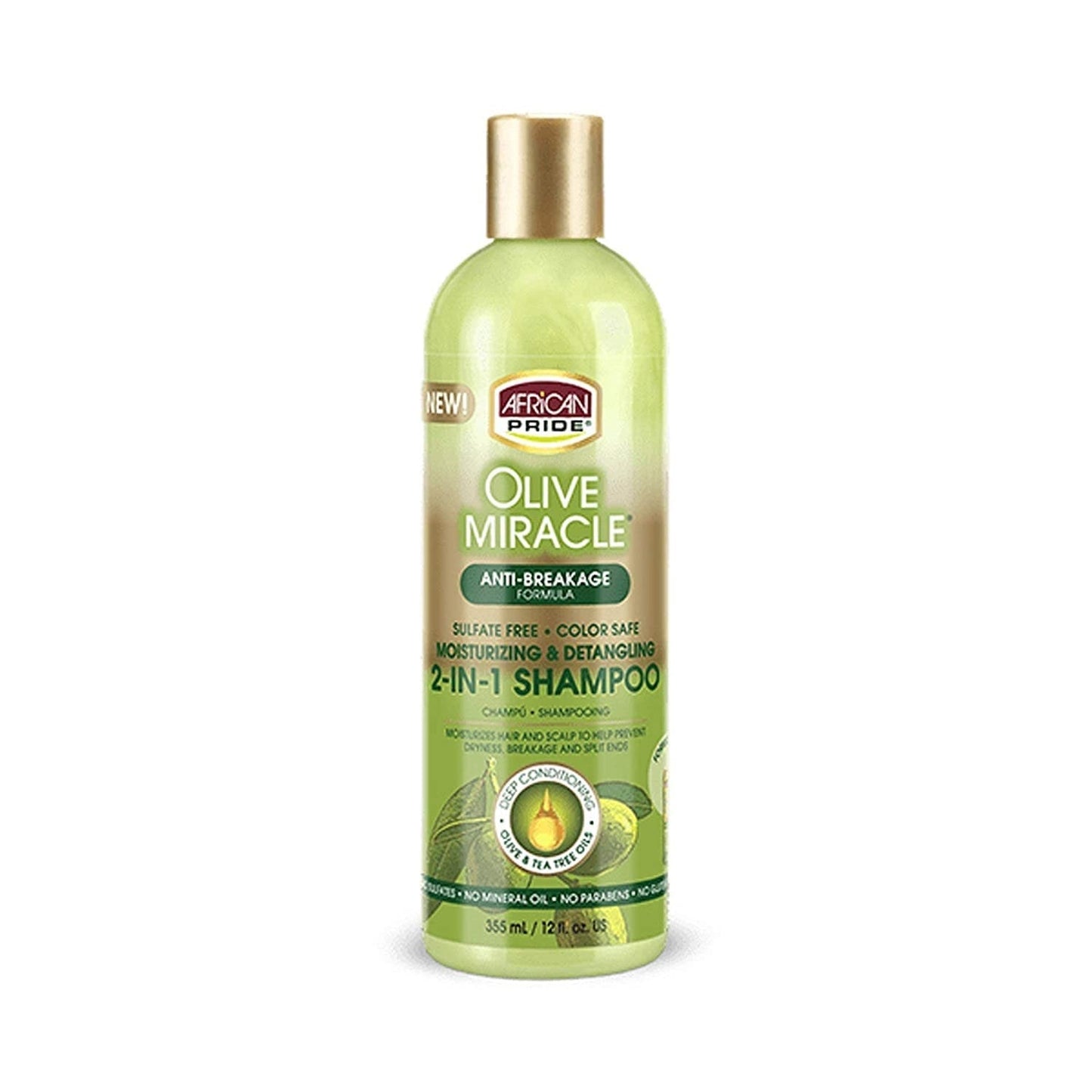 A/P Olive Miracle Shampoo 12oz CASE PACK 12