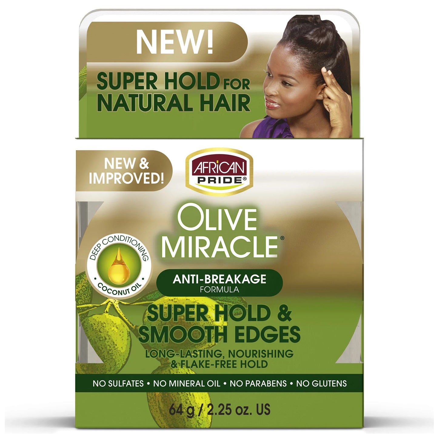 A/P Olive Miracle Smooth Edges 2oz CASE PACK 12