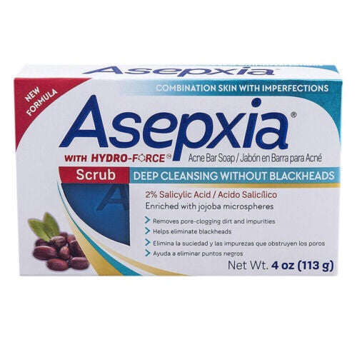 Asepxia Cleansing Bar Scrub 4oz CASE PACK 20
