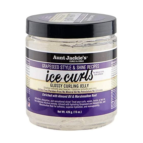 AJ Grpseed Ice Curls Curling Jelly 15oz CASE PACK 6