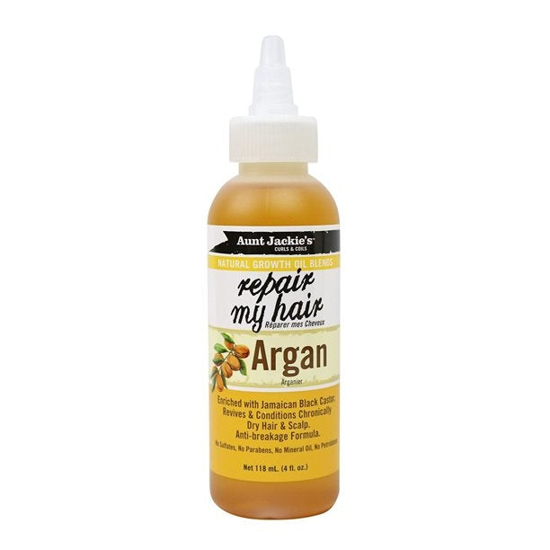 AJ Growth Argan Oil 4oz #1-694-04-2483 CASE PACK 24