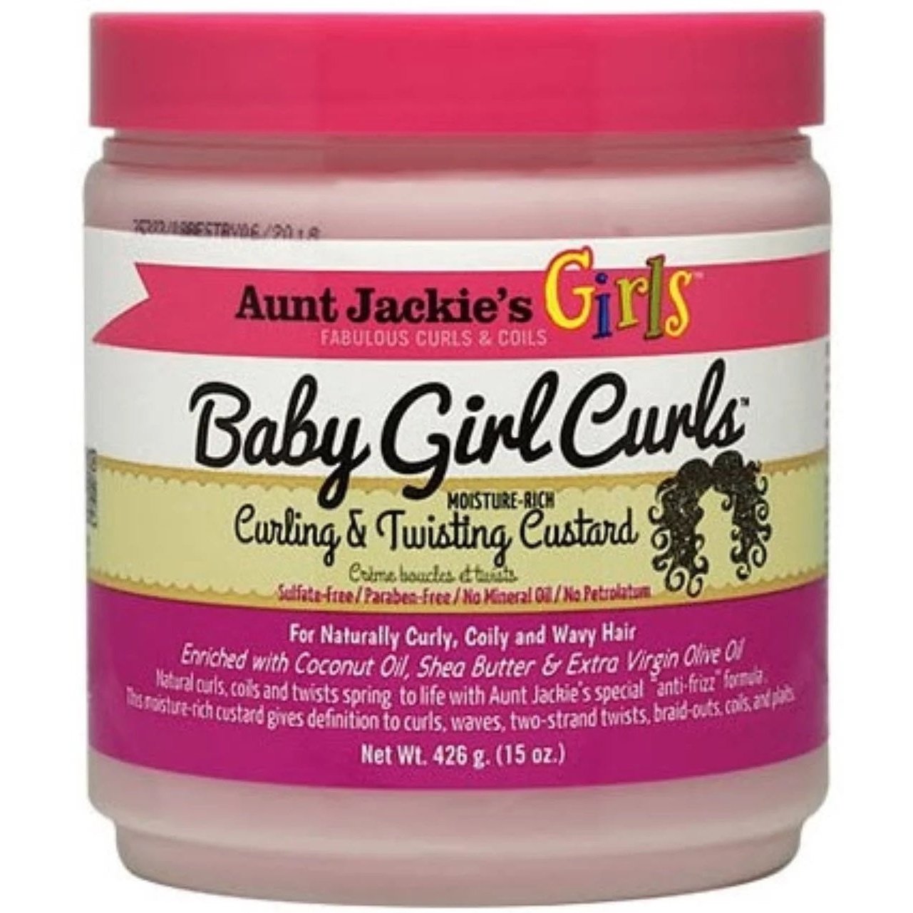 AJ Kids Curl & Twist Custard 15oz CASE PACK 6