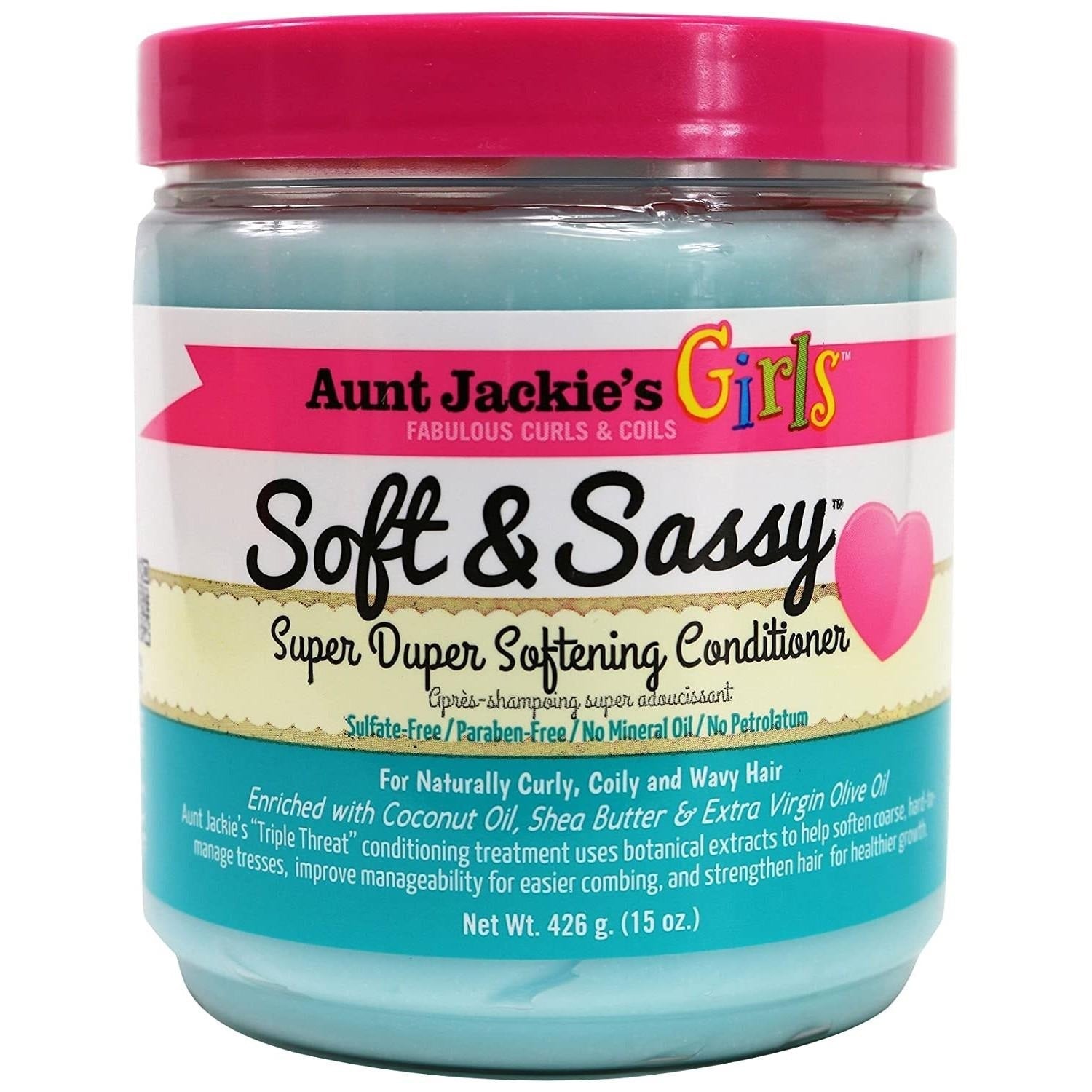 AJ Kids Soft-Sassy Conditioner 15oz CASE PACK 6