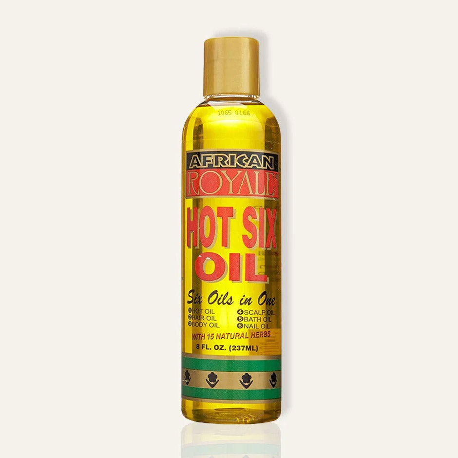 BB African Royal Hot Six Oil 8oz #704 CASE PACK 12