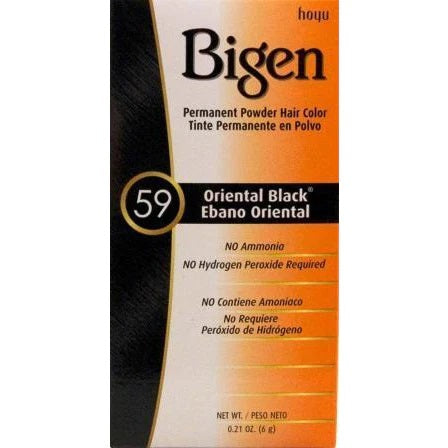 Bigen H/C Oriental Blk # 59 CASE PACK 36