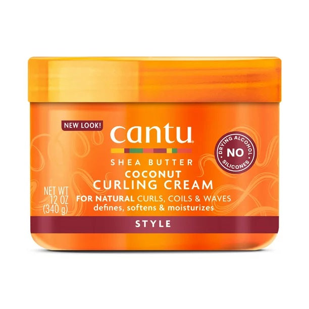 CANTU Coconut Curling Cream 12oz CASE PACK 12