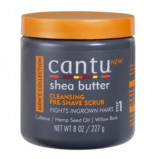 CANTU Mens Clnsng Pre Shave Scrub 8oz CASE PACK 12