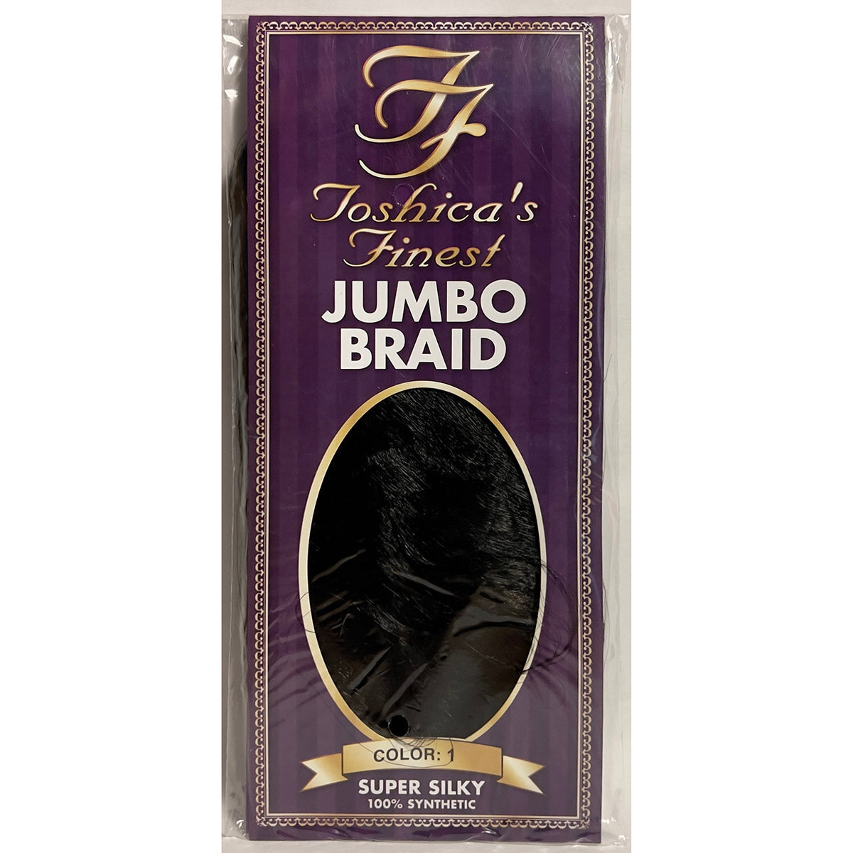 TF Jumbo Braid #1 Black CASE PACK 72