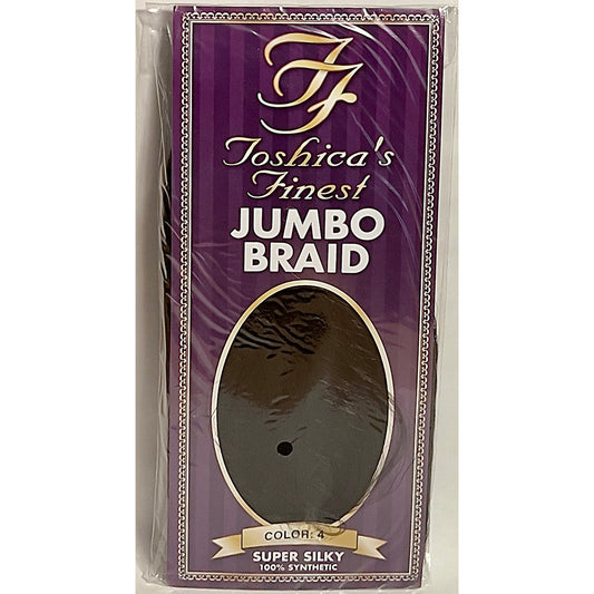 TF Jumbo Braids #4 Dark Brown CASE PACK 72